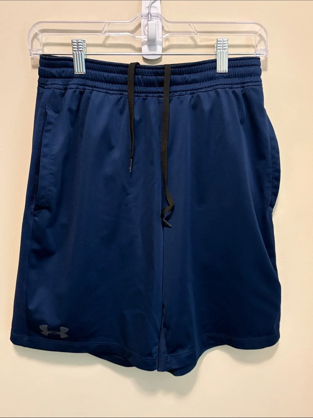 Under Armour Men's Navy Athletic Training Shorts heatgear